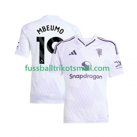 Fußballtrikots Manchester United Bryan Mbeumo 19 2025-2026 Kurzarm Auswärts-trikot kaufen